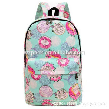 2017 Print School Backpack for Women & Girls Boys Casual Book Bag Sports Daypack